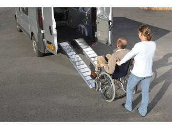 Lot de 2 rampes de chargement en aluminium lisse