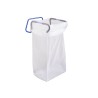 Lot de 2 supports de sac poubelle muraux pour sacs 240l ou 400l