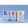 Lot de 3 panneaux tri sélectif pour support de sac poubelle