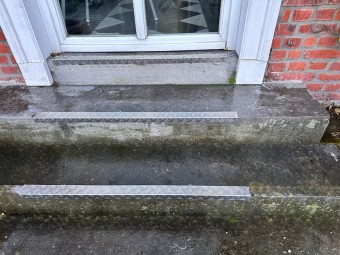 Lot de 5 nez de marche d'escalier en aluminium antidérapant