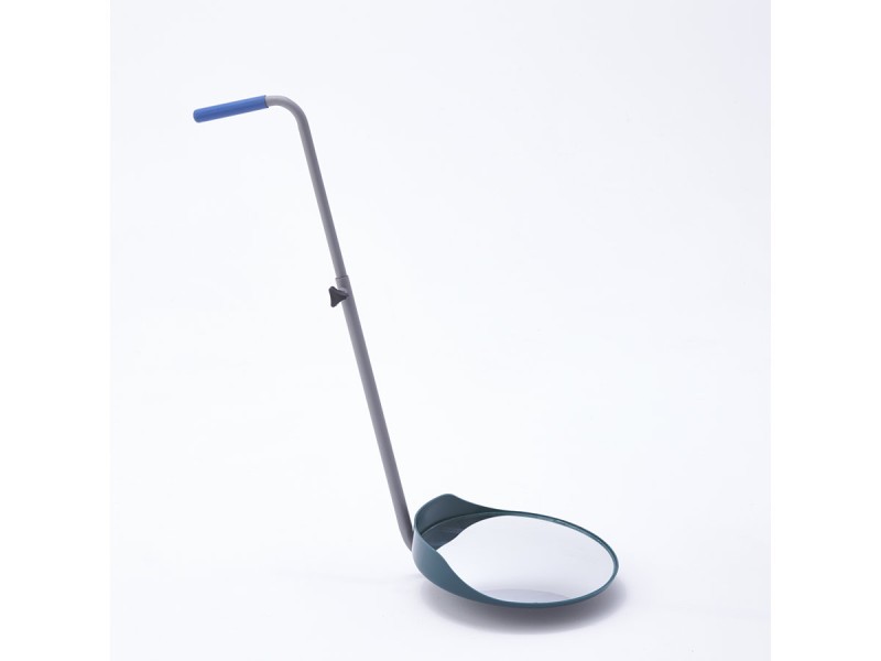 Miroir de visite Ø 30 cm avec poignée sur canne 1,20m Miroir de visite Ø 30 cm avec poignée sur canne 1,20m
