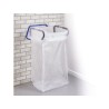 Lot de 2 supports de sac poubelle muraux pour sacs 240l ou 400l