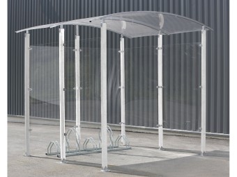 Abri vélos 4m² bois ou métal