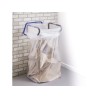 Lot de 2 supports de sac poubelle muraux pour sacs 240l ou 400l