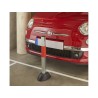 Poteau bloc parking rabattable