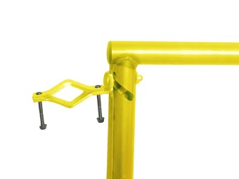 Portillon pour barrière de protection industrielle de Ø 38 à 90 mm