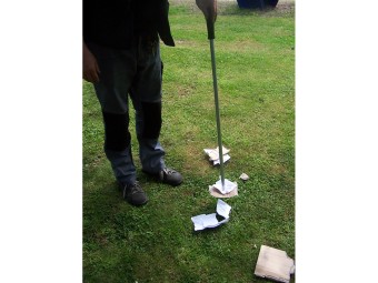 Pic pour le ramassage des papiers