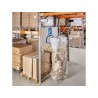 Lot de 2 supports de sac poubelle muraux pour sacs 240l ou 400l