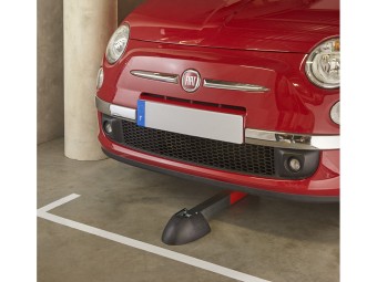 Poteau bloc parking rabattable