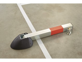 Poteau bloc parking rabattable
