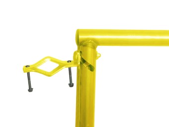 Portillon pour barrière de protection industrielle de Ø 38 à 90 mm