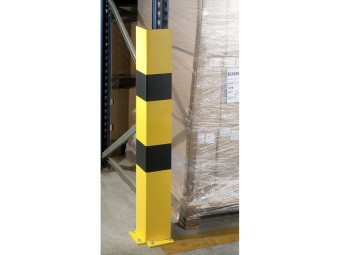 Protection d'angle haute pour rack jaune et noire