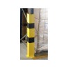 Protection d'angle haute pour rack jaune et noire