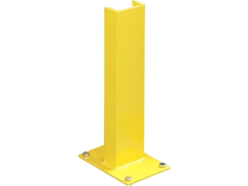 Traverse de protection de rack avec madrier en sapin
