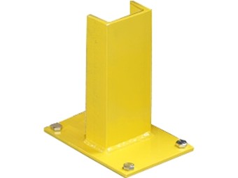 Traverse de protection de rack avec madrier en sapin