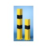 Protection d'angle haute pour rack jaune et noire