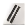 Lot de 2 rampes PMR aluminium télescopiques universelles