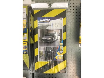 Mousse de protection pliable jaune et noir