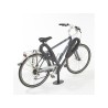 Poteau support 2 vélos avec appui en caoutchouc recyclé