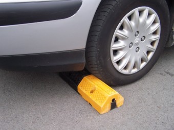 Lot de 2 bordures de séparation de parking