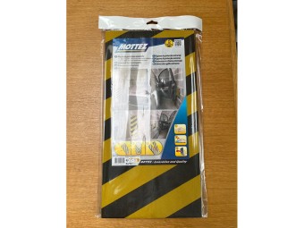 Mousse de protection pliable jaune et noir