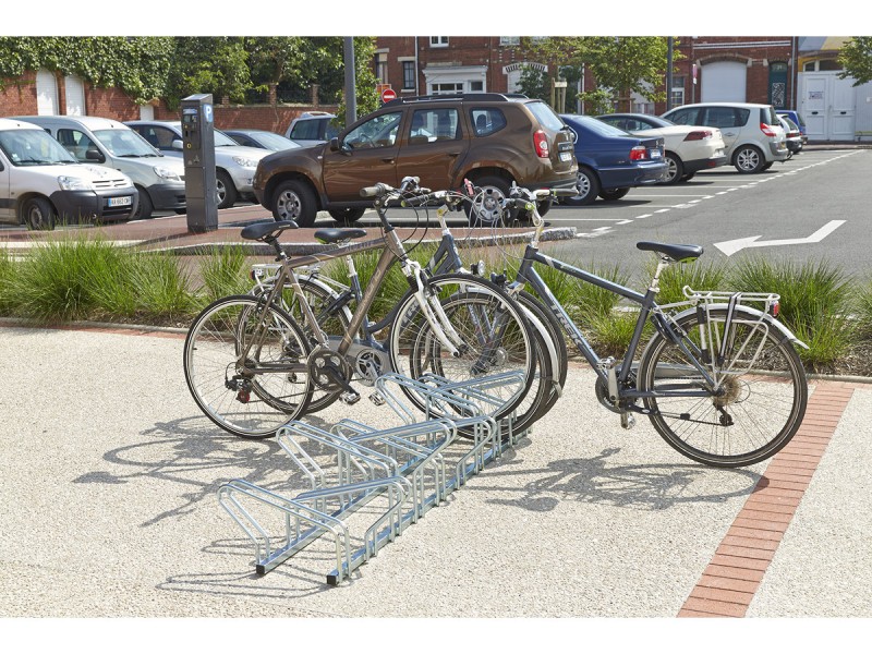 Râtelier vélos Hollande 6 - 8 - 10 - 20 vélos en face à face Râtelier vélos Hollande 6 - 8 - 10 - 20 vélos en face à face