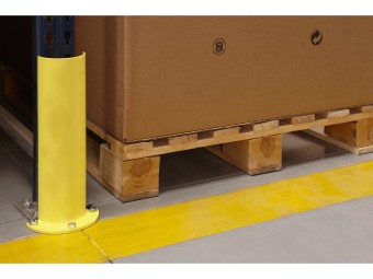 Protection de montant de rack arrondi