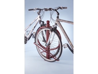 Support pour 2 vélos Carthagène - modèle barrière ou poteau