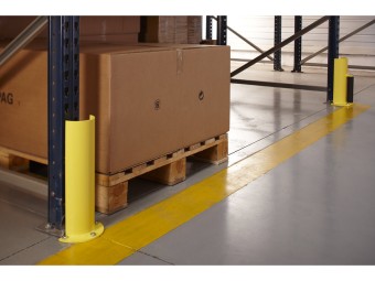 Protection de montant de rack arrondi