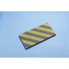 Mousse de protection pliable jaune et noir