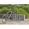 Râtelier 3 ou 5 vélos avec arceaux antivol