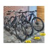 Râtelier 4 vélos - 3 largeurs de pneus différentes