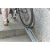 Rampe vélo pour escalier extensible