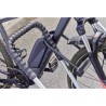 Râtelier 2 vélos avec arceau gainé - extensible