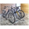 Râtelier 4 vélos - 3 largeurs de pneus différentes