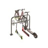 Range 6 trottinettes + 3 vélos sur platine