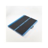 Rampe PMR pliable en aluminium avec carillon
