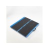 Rampe PMR pliable en aluminium avec carillon