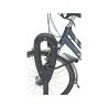 Poteau support 2 vélos avec appui en caoutchouc recyclé