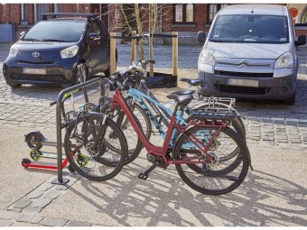 Range 6 trottinettes + 3 vélos sur platine