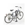 Poteau support 2 vélos avec appui en caoutchouc recyclé