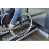 Lot de 2 rampes PMR aluminium télescopiques universelles