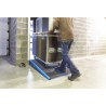 Rampe PMR pliable en aluminium avec carillon