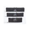 Lot de 2 rampes PMR aluminium télescopiques universelles