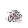 Râtelier 3 - 5 - 6 ou 9 vélos sur 2 niveaux - extensible