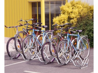 Râtelier 3 - 5 - 6 ou 9 vélos sur 2 niveaux - extensible