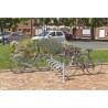 Râtelier New York 3 - 5 ou 10 vélos en acier