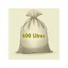 Rouleau de 50 sacs poubelle pour support de sac 600 litres