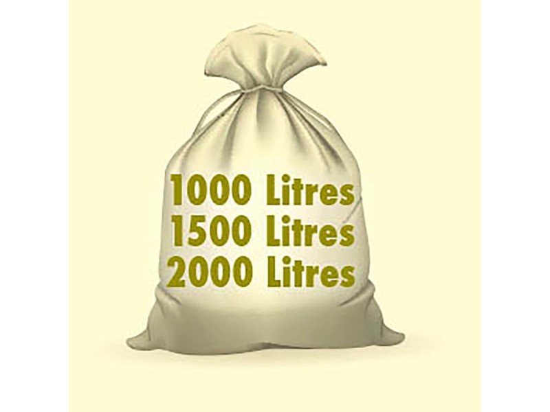 Rouleau de 20 sacs poubelle pour support de sac 2500 litres Rouleau de 20 sacs poubelle pour support de sac 2500 litres