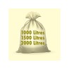 Rouleau de 20 sacs poubelle pour support de sac 2500 litres